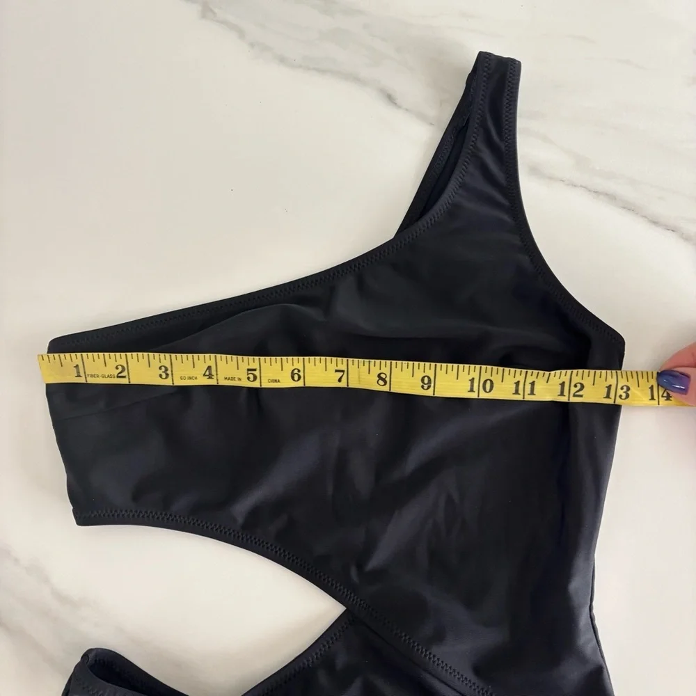 SOLID & STRIPED Black Swimsuit sz S - Picture 7 of 7